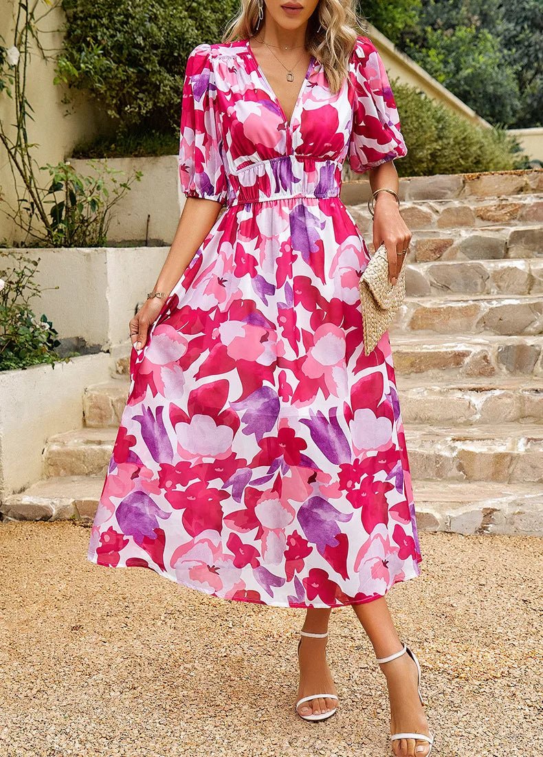 Cosette | Elegant Floral Dress