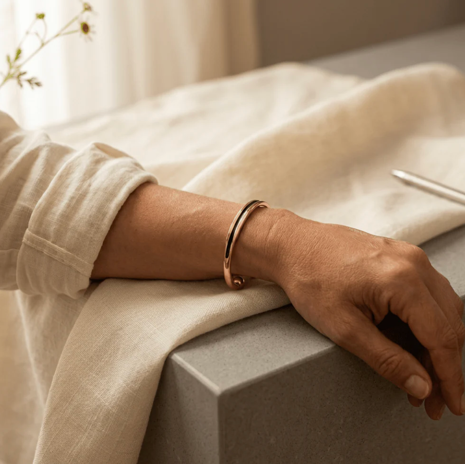 Peggy | Rose Copper Bracelet