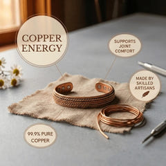 Lenore | Engraved Lattice Copper Set