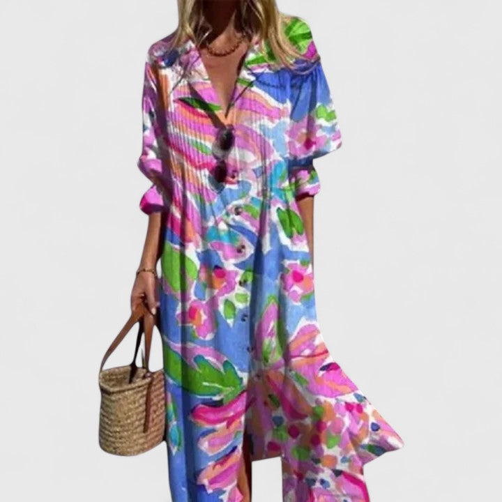Anya | Boho Maxi Dress