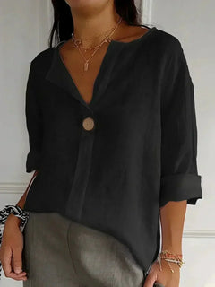 Madeleine | Relaxed V-Neck Top
