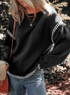 Tudur | Chic Contrast Sweater