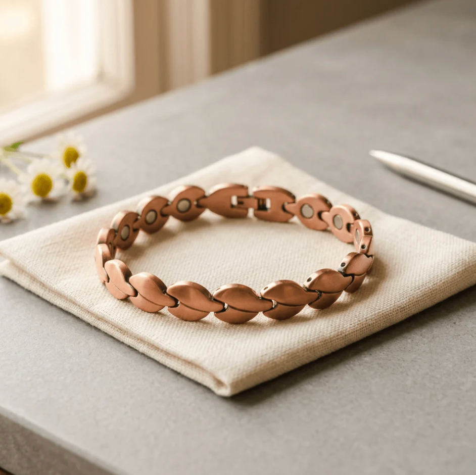 Flora | Seed Copper Anklet