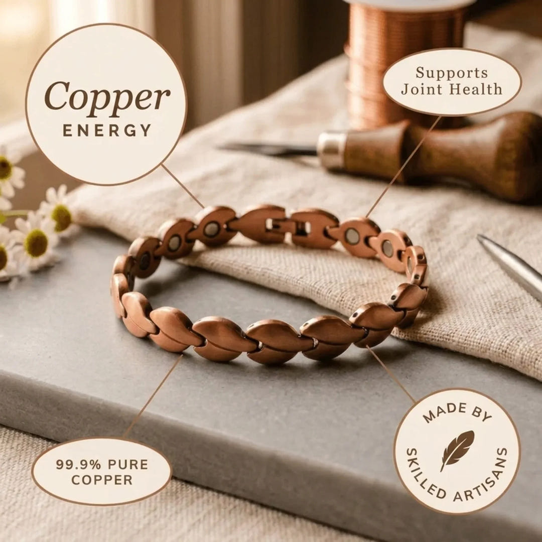 Flora | Seed Copper Anklet