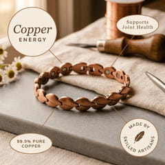Flora | Seed Copper Anklet