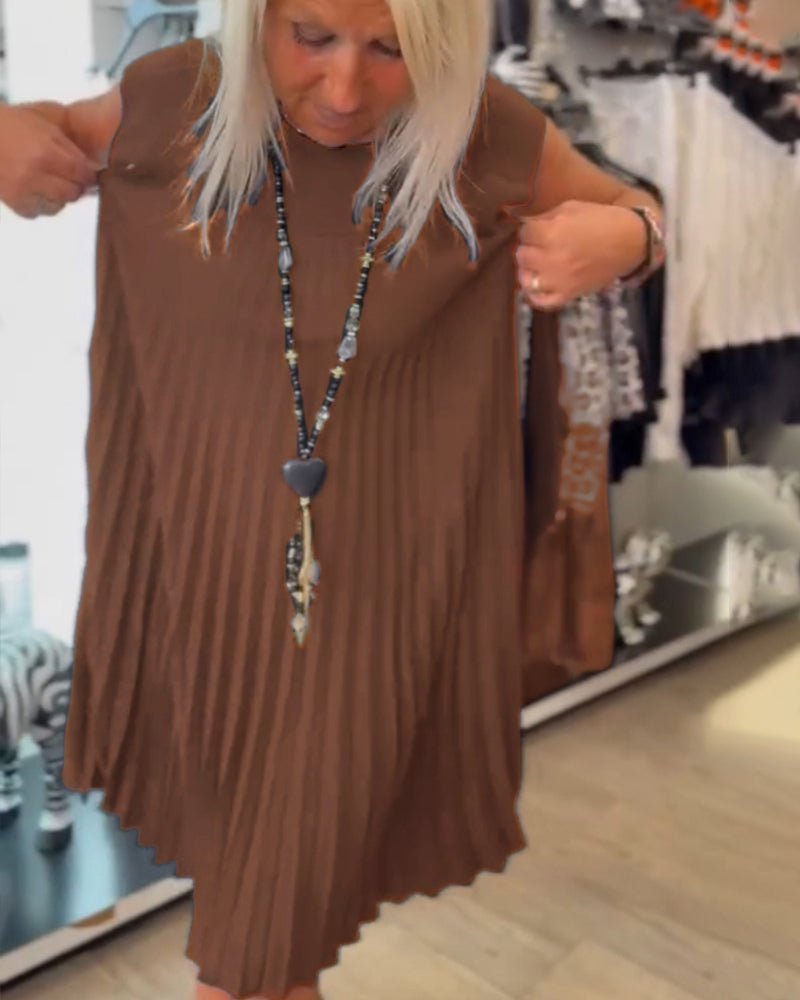 Ondine | Pleated Chic Dress