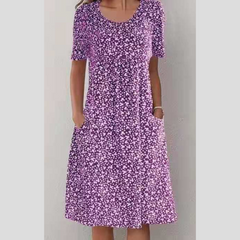 Kelly | Floral Midi Summer Dress