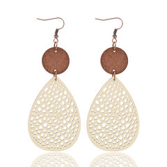 Lillias | Vintage-Inspired Filigree Drop Earrings