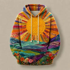 Orabela | Sunburst Print Hoodie
