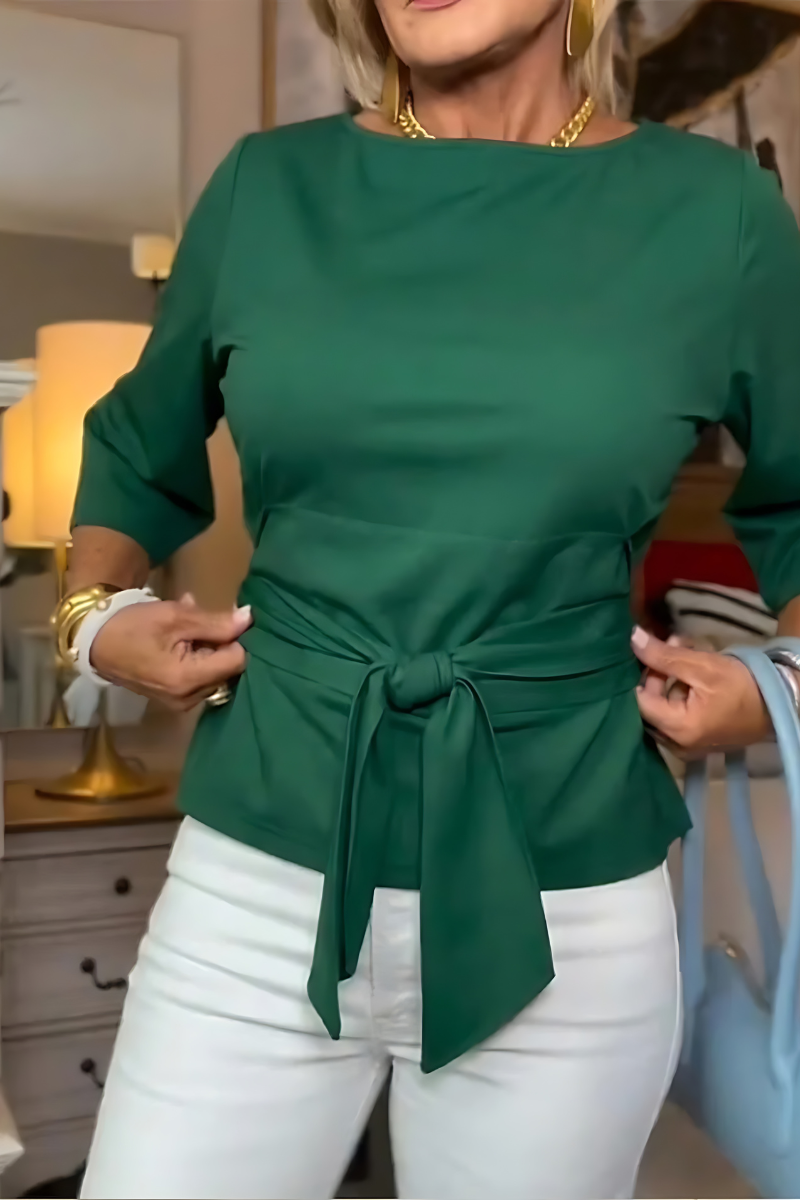 Modesty | Adjustable Tie-Waist Top