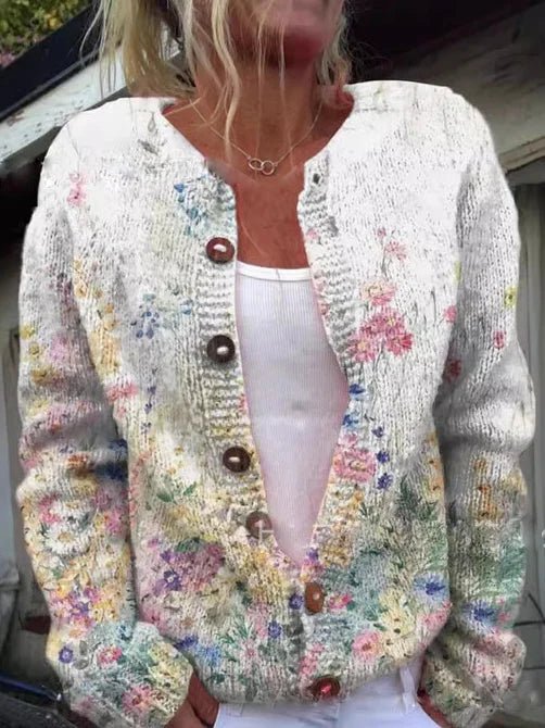 Morag | Luxe Floral Cardigan
