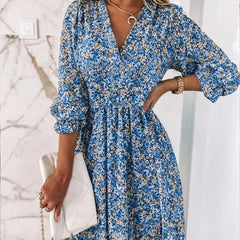 Greer | Elegant Floral Dress