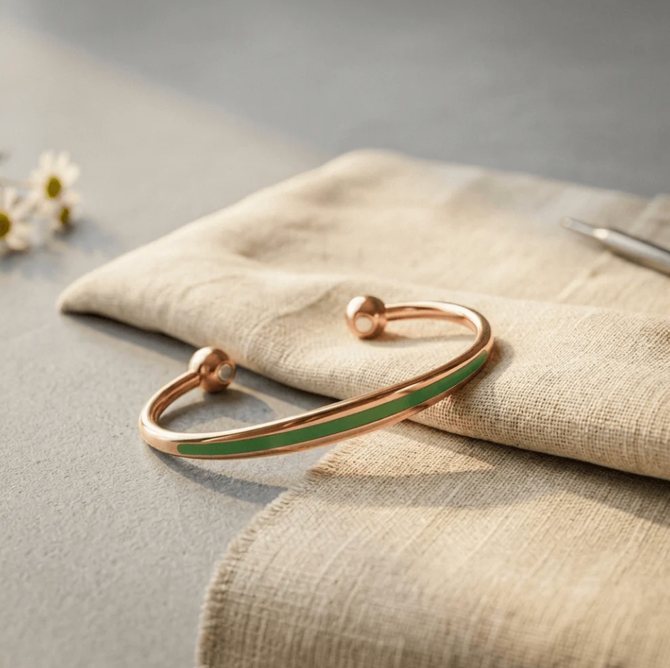 Lyn | Copper Jade Bracelet