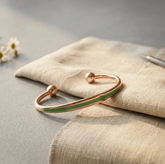 Lyn | Copper Jade Bracelet