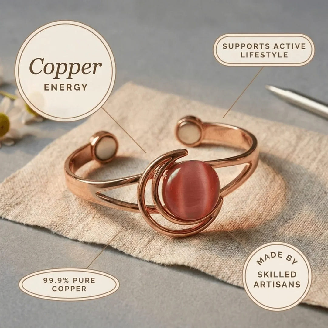 Maisie | Pink Stone Cuff Bracelet