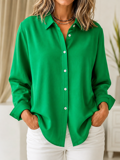 Teresa | Classic Button-Front Blouse