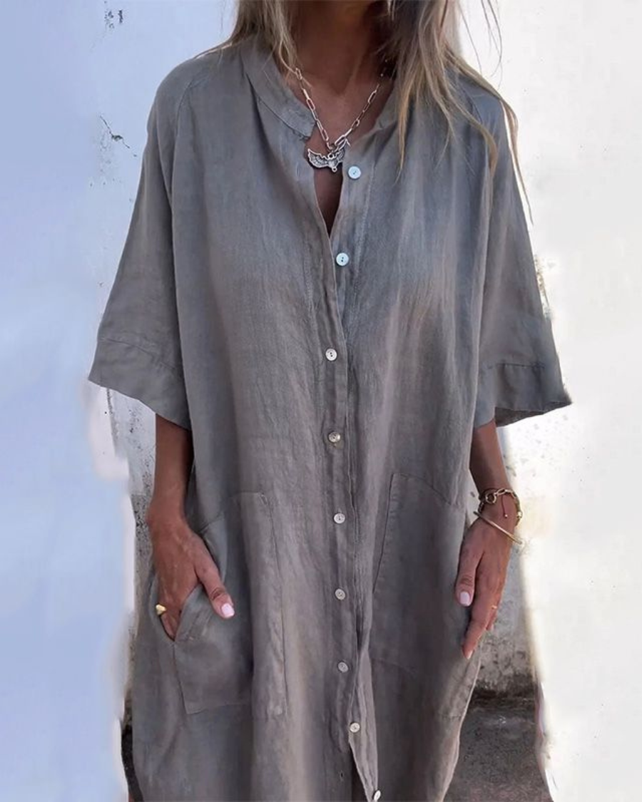 Ithel | Graceful Shirt Dress