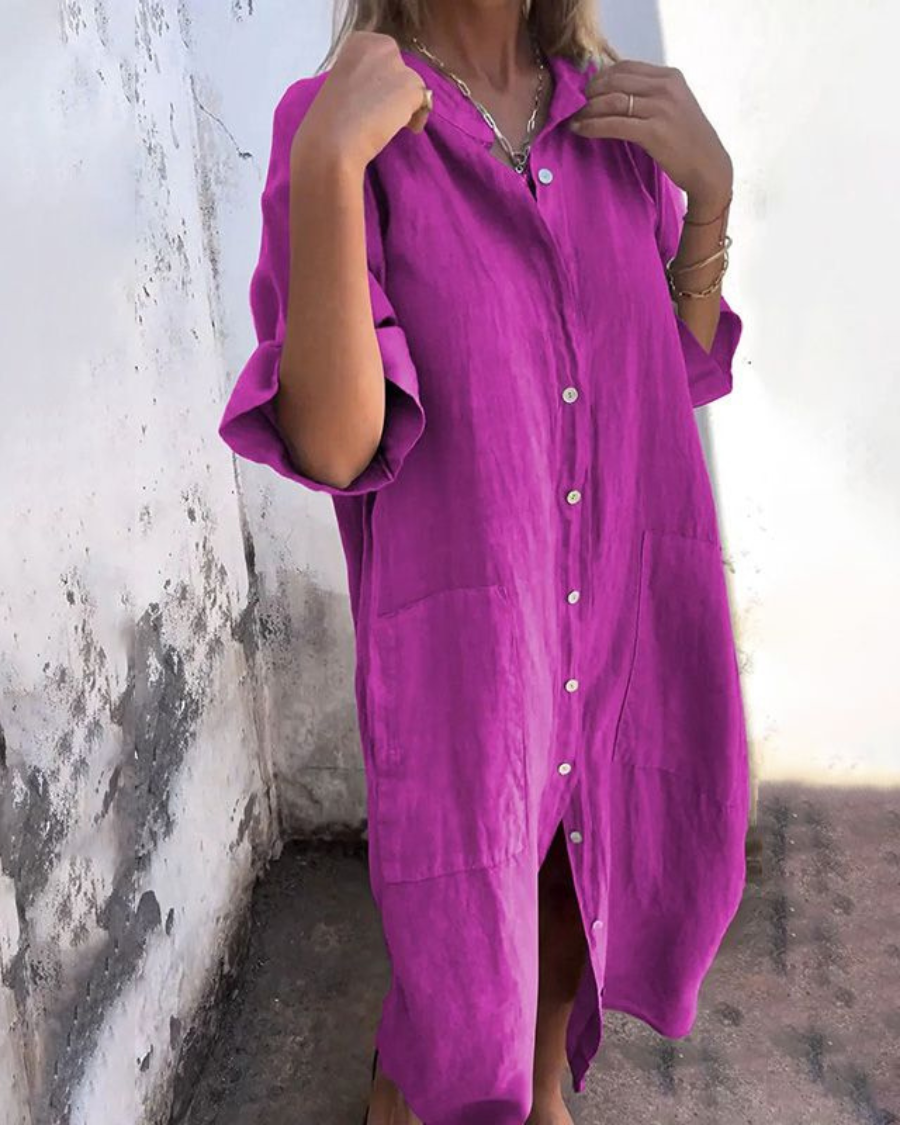 Ithel | Graceful Shirt Dress