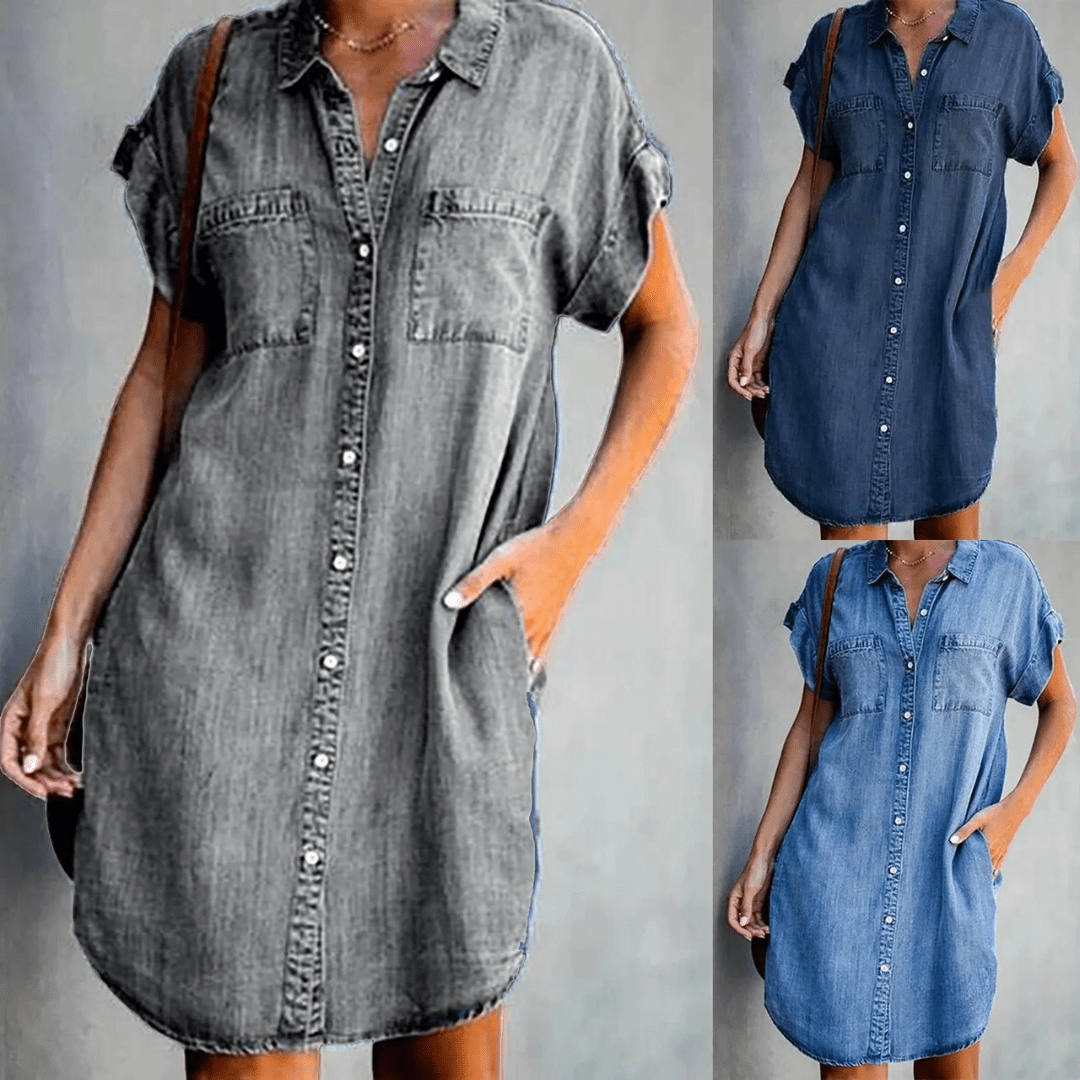 Audra | Elegant Tummy Covering Dress