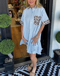 Derfel | Striped Wild Dress