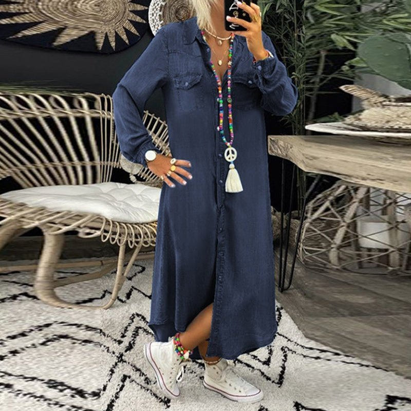 Florinda | Comfortable Denim Dress