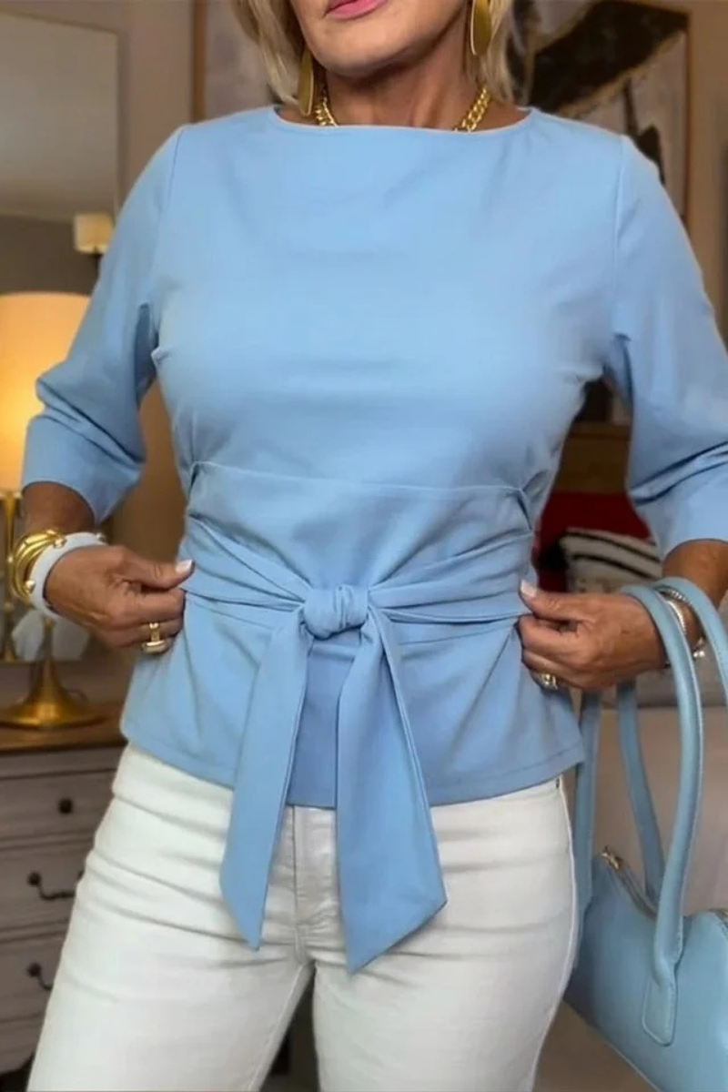 Modesty | Adjustable Tie-Waist Top