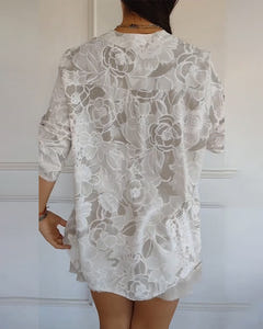 Brenna | Elegant Bloom Blouse