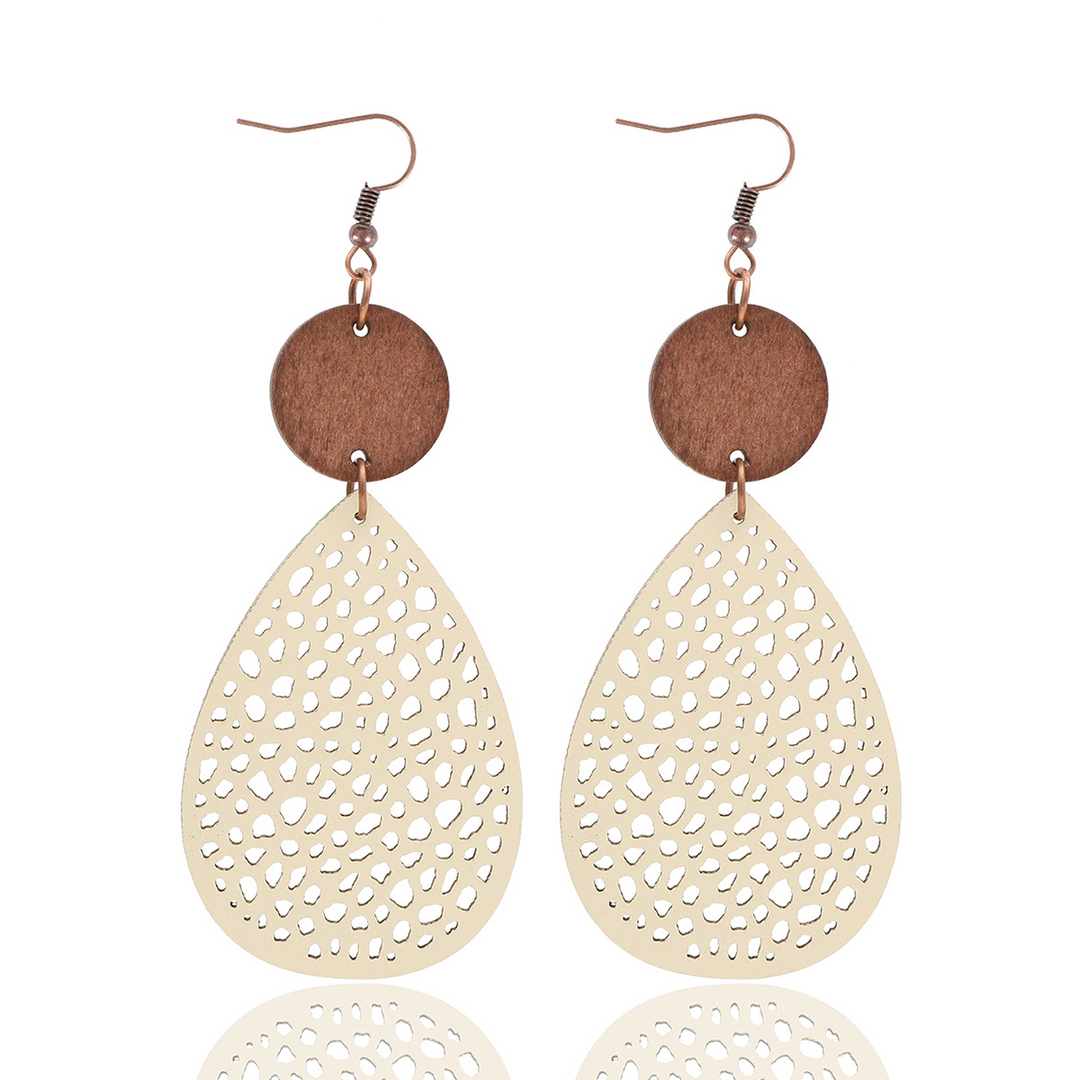 Lillias | Vintage-Inspired Filigree Drop Earrings