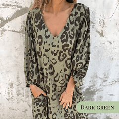 Grove | Leopard Safari Dress