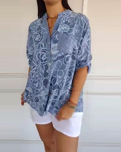 Brenna | Elegant Bloom Blouse