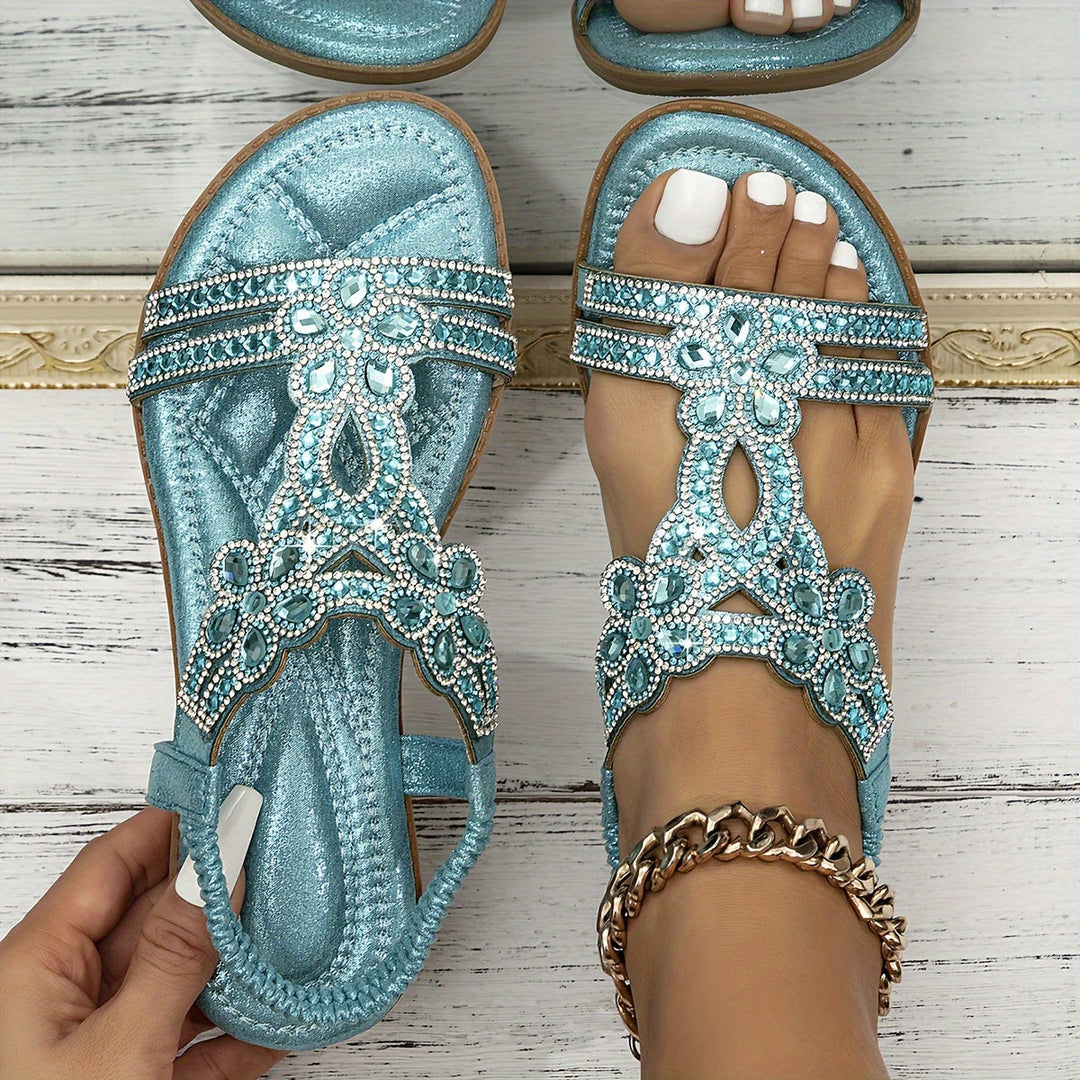 Madison | Crystal Embellished Sandals