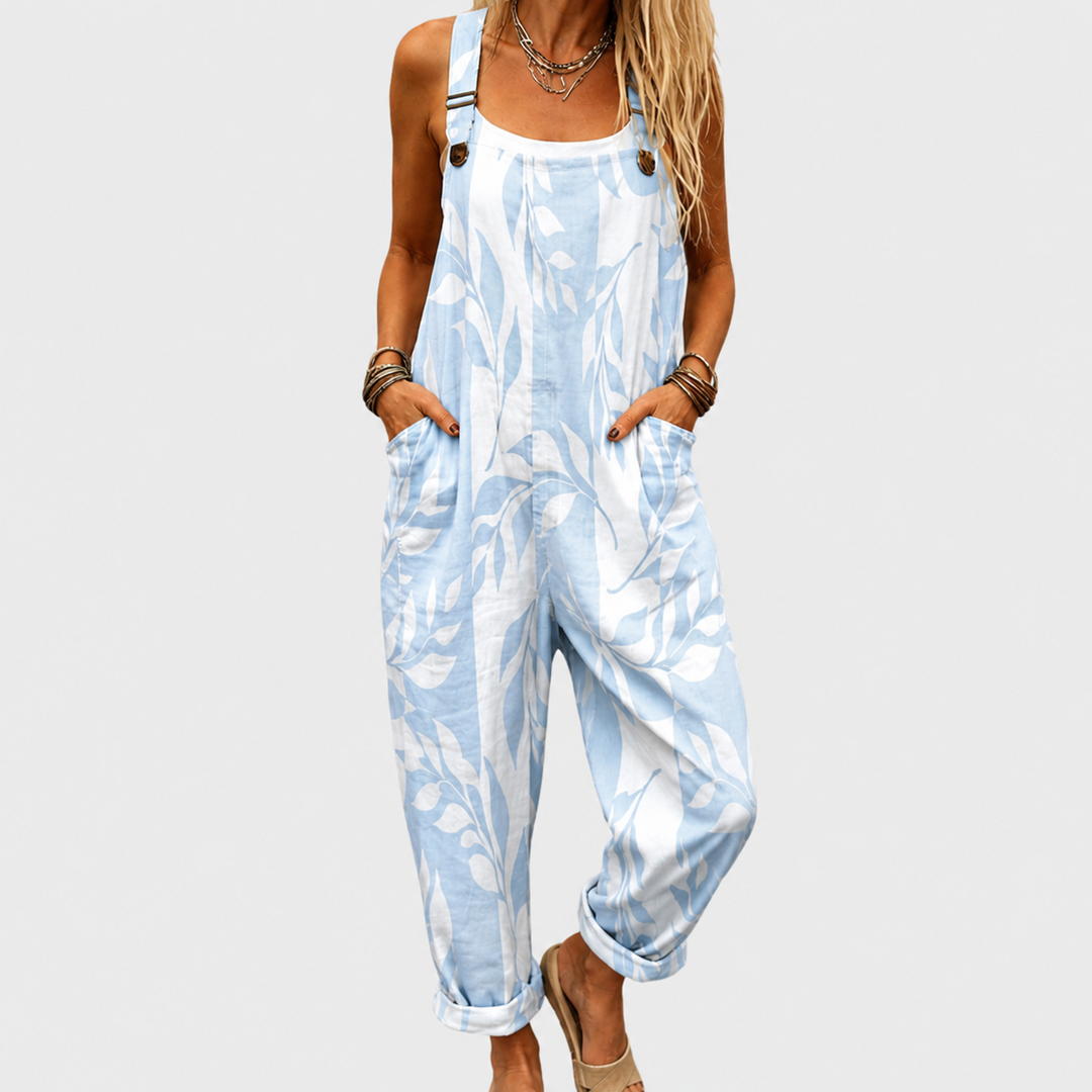 Irma | Printed Wide-Leg Jumpsuit
