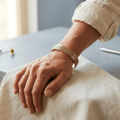 Avis | Hand-Pressed Copper Bracelet