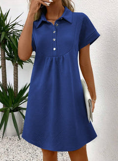 Shona | Chic Collared Batwing Midi