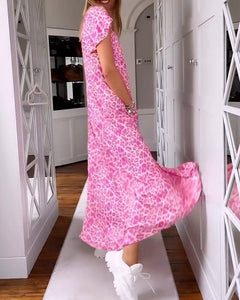 Cassandra | V-Neck Maxi Dress