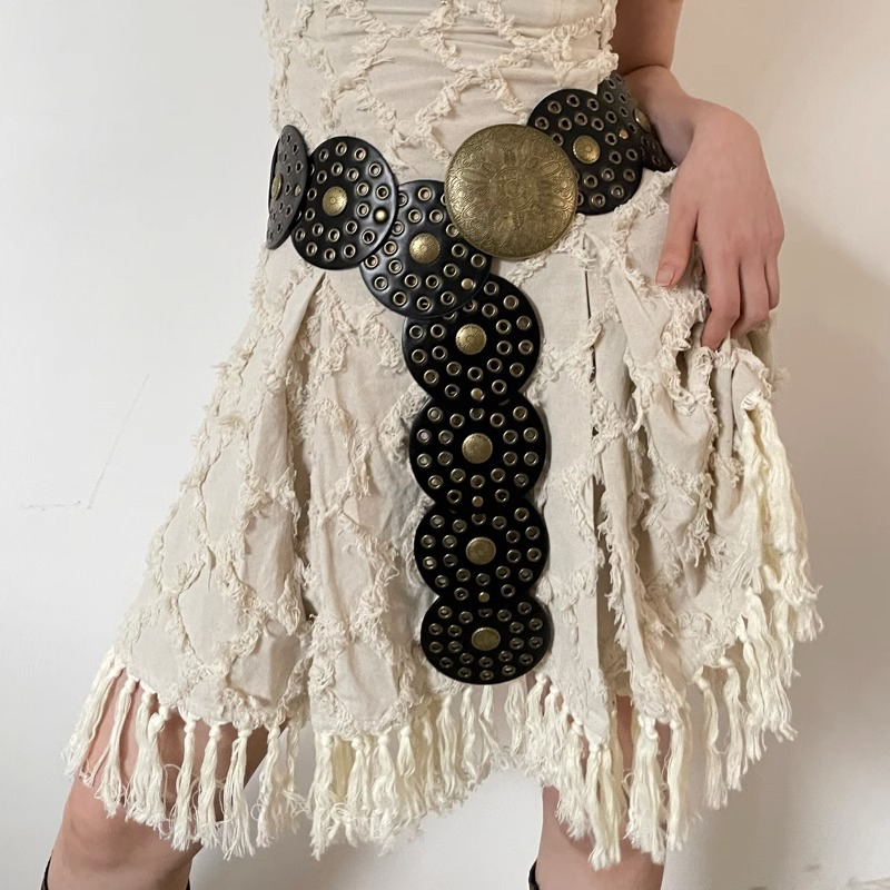 Bernice | Boho Medallion Belt