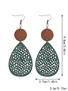 Lillias | Vintage-Inspired Filigree Drop Earrings