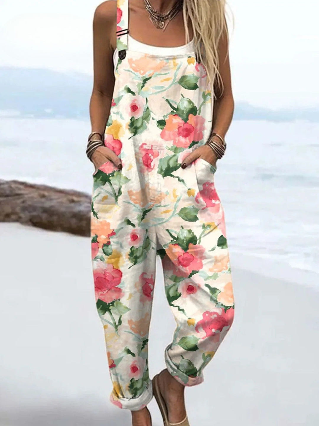 Tarina | Relaxed Cotton Dungarees