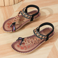 Oonagh | Pearl-Detail Comfort Sandals