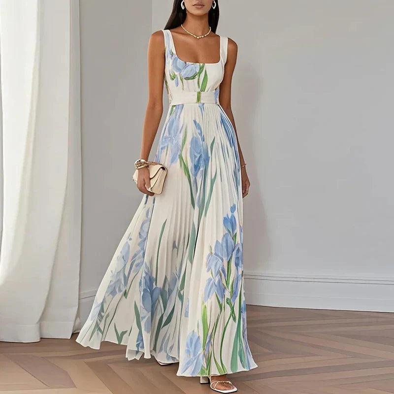 Gretta | Maxi A-Line Floral Dress