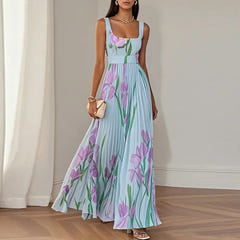 Gretta | Maxi A-Line Floral Dress