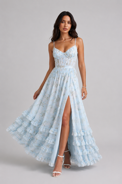 Jada | Whispering Silhouette Midi Dress
