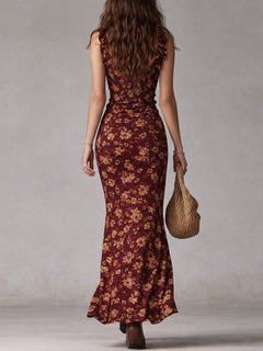 Trista | Midi Boho Linen Look