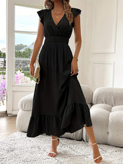 Glenda | Flowing Wrap Dress Effortlessly Elegant
