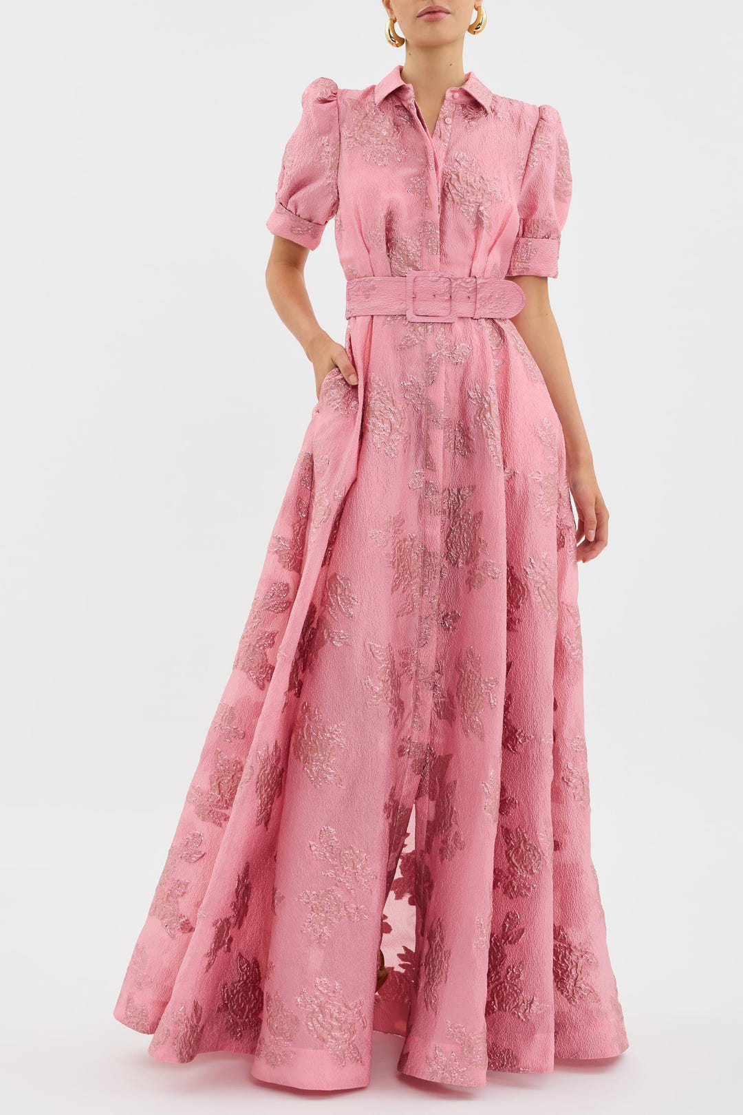 Vannie | Short Dress with Puff Sleeves