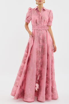 Vannie | Short Dress with Puff Sleeves