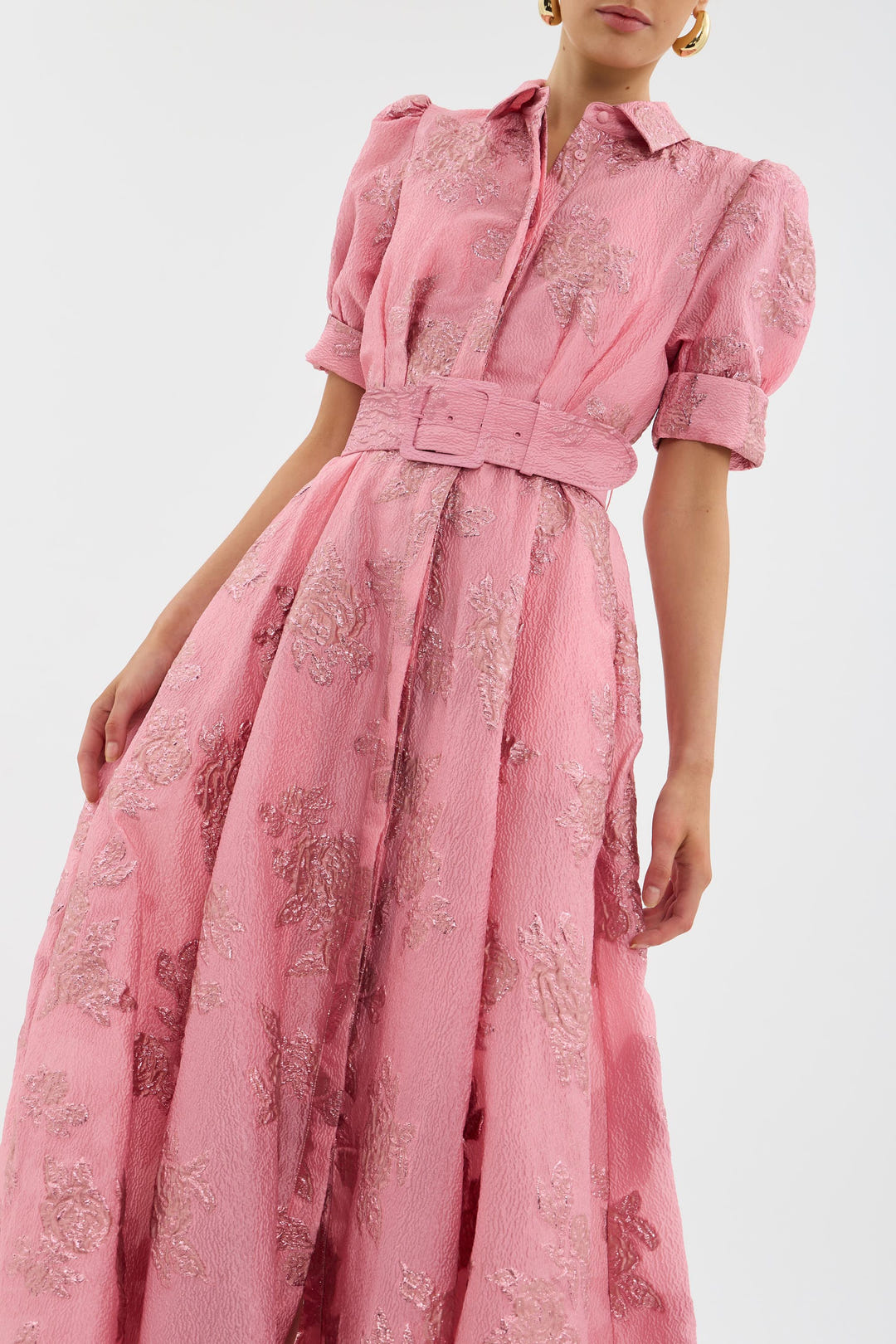 Vannie | Short Dress with Puff Sleeves