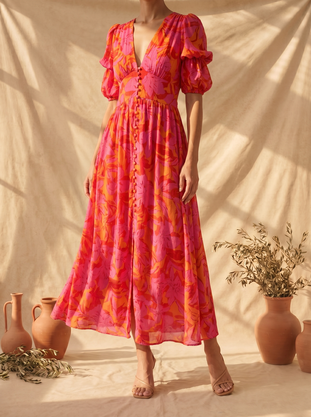 Evette | Maxi Dress Solar Glow