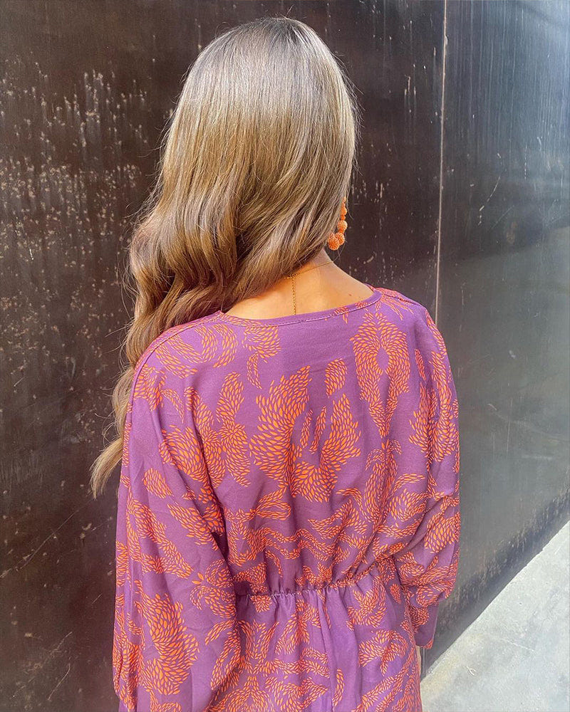Vic | Floral Midi Dress