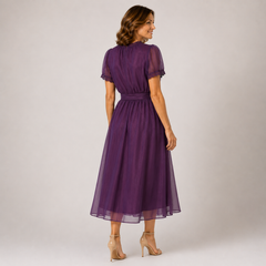 Jancis | Maxi Dress Chiffon Lace Trim